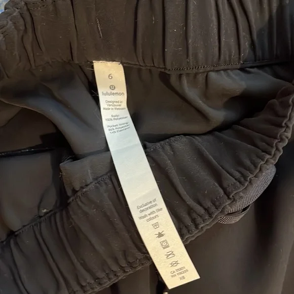 Lululemon black casual skirt - Picture 5 of 5